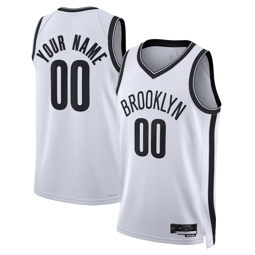 tuec Custom B.Nets White Swingman Jerseys - Association Edition