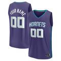 tuec Custom C.Hornets  Purple Fast Break Jerseys - Statement Edition