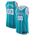 tuec Custom C.Hornets  Teal 202021 Authentic Jerseys - Icon Edition