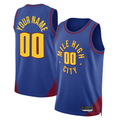 tuec Custom D.Nuggets Blue 2022-23 Swingman Jerseys - Statement Edition