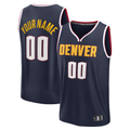 tuec Custom D.Nuggets Navy Fast Break Jerseys - Icon Edition