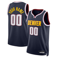 tuec Custom D.Nuggets Navy Swingman Jerseys - Icon Edition