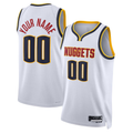 tuec Custom D.Nuggets White Swingman Jerseys - Association Edition