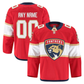 Tuec Custom F.Panthers Red Home Authentic Pro Jerseys