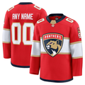 Tuec Custom F.Panthers Red Home Premium Jerseys