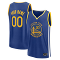 tuec Custom G.State Warriors Royal Fast Break Jerseys - Icon Edition