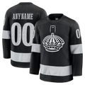 Tuec Custom LA.Kings Black Alternate Premium Jerseys