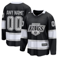 Tuec Custom LA.Kings Black Home Breakaway Jerseys
