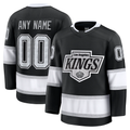 Tuec Custom LA.Kings Black Home Premium Jerseys