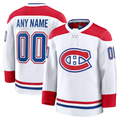 Tuec Custom M.Canadiens White Away Premium Jerseys