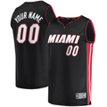 tuec Custom M.Heat Black Fast Break Replica Jerseys - Icon Edition