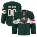 Tuec Custom M.Wild Green Home Authentic Pro Jerseys