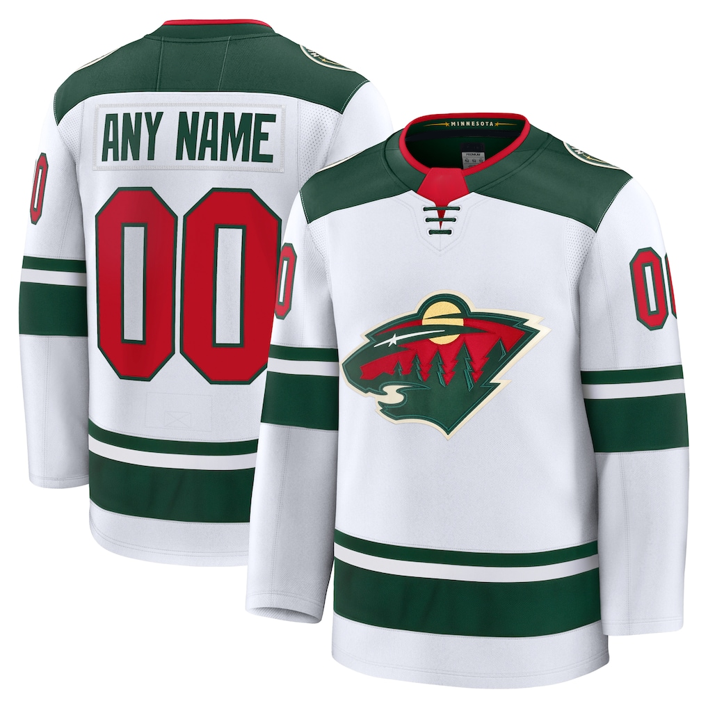 Tuec Custom M.Wild White Away Premium Jerseys