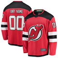 Tuec Custom N.Jersey Devils Red Home Breakaway Jerseys