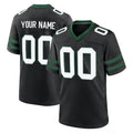 Tuec Custom NY.Jets Black Legacy Home Game Any Name & Numbers Stitched Jerseys