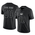 Tuec Custom NY.Jets Black Limited Reflective Home Game Any Name & Numbers Stitched Jerseys