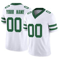 Tuec Custom NY.Jets White Legacy Limited Vapor F.U.S.E. Home Game Any Name & Numbers Stitched Jerseys