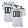 Tuec Custom NY.Jets White Spotlight Home Game Any Name & Numbers Stitched Jerseys