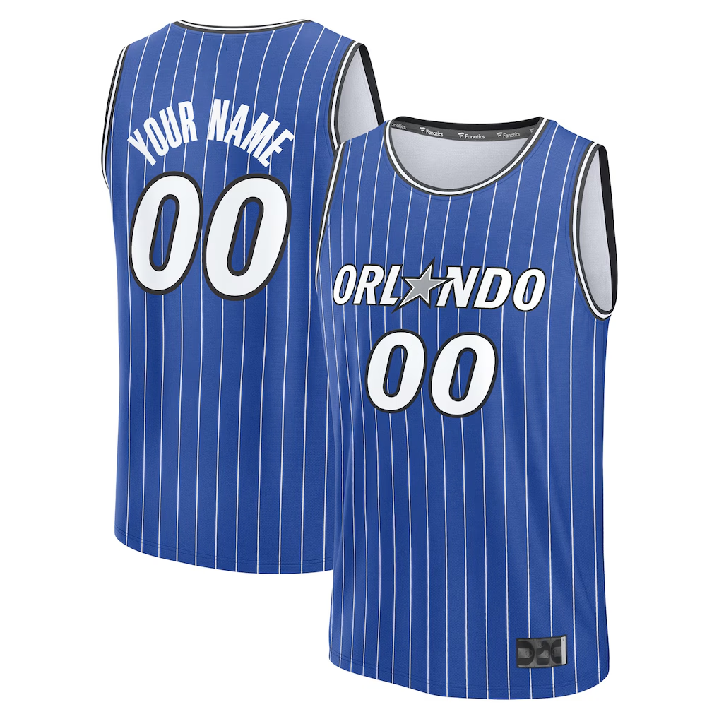tuec Custom O.Magic Blue Fast Break Replica Jerseys - Icon Edition