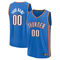 tuec Custom OC.Thunder Blue Fast Break Stitched Jerseys - Icon Edition