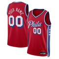 tuec Custom P.76ers Red 202223 Swingman Jerseys - Statement Edition