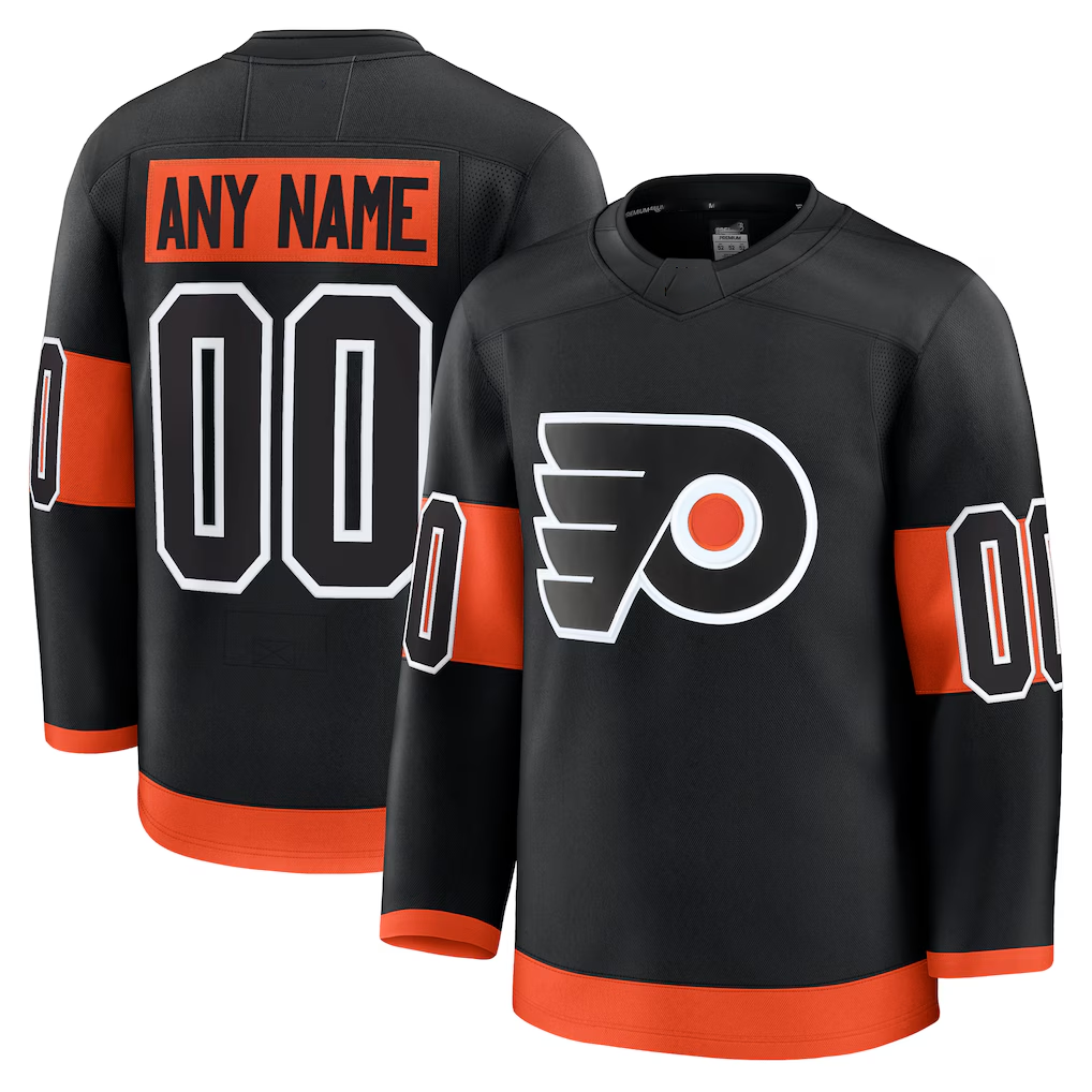 Tuec Custom P.Flyers Black Alternate Premium Jerseys