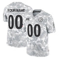 Tuec Custom P.Steelers Arctic Camo Limited Salute To Service Home Game Any Name & Numbers Stitched Jerseys