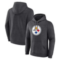 Tuec Custom P.Steelers Gray Pullover Hoodies Limited Any Name & Numbers  Stitched Jerseys