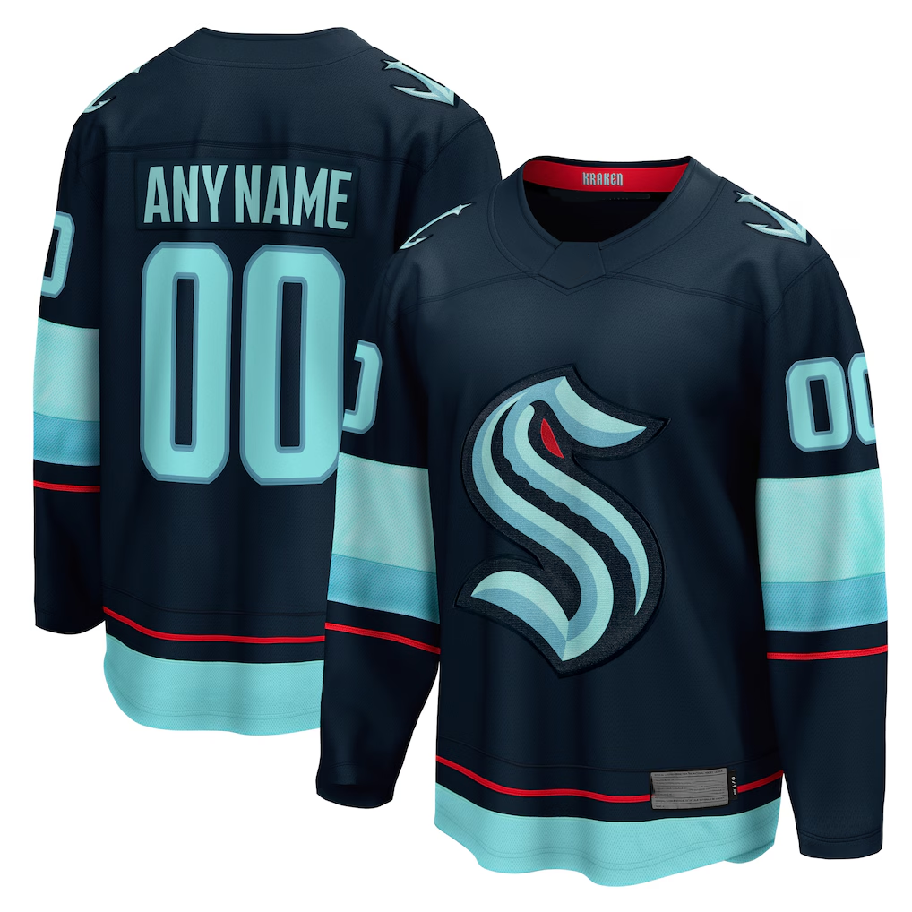 Tuec Custom S.Kraken Deep Sea Blue Home Breakaway Jerseys