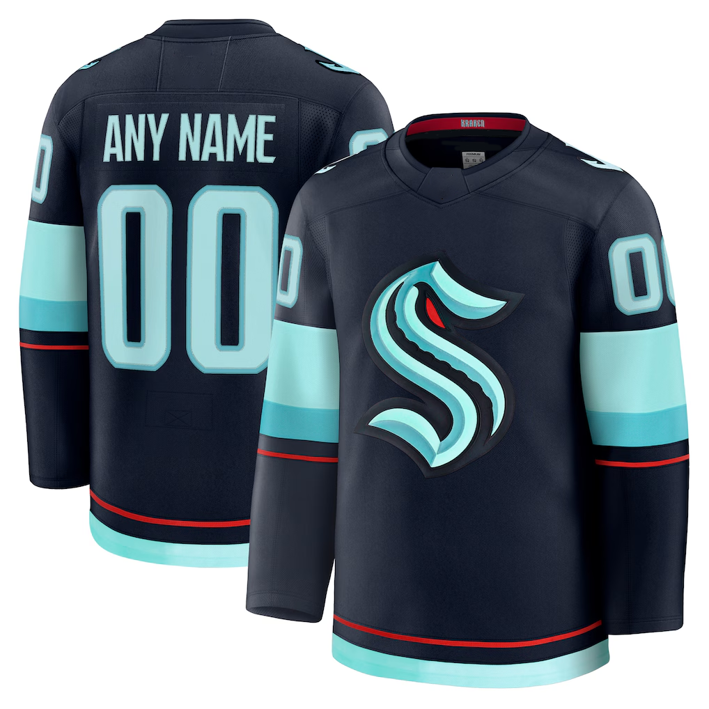 Tuec Custom S.Kraken Deep Sea Blue Home Premium Jerseys