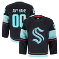 Tuec Custom S.Kraken Navy Home Authentic Pro Jerseys
