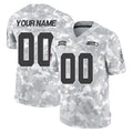 Tuec Custom S.Seahawks Arctic Camo Limited Salute To Service Home Game Any Name & Numbers Stitched Jerseys