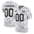 Tuec Custom SF.49ers Arctic Camo Limited Salute To Service Home Game Any Name & Numbers Stitched Jerseys