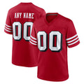 Tuec Custom SF.49ers Red Limited Alternate Vapor Home Game Any Name & Numbers Stitched Jerseys