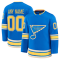 Tuec Custom St.L.Blues Blue Alternate Premium Jerseys