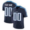 Tuec Custom T.Titans Navy Limited Vapor Home Game Any Name & Numbers Stitched Jerseys