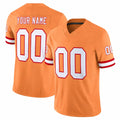 Tuec Custom TB.Buccaneers Orange Limited Vapor F.U.S.E. Home Game Any Name & Numbers Stitched Jerseys