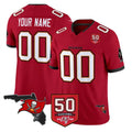 Tuec Custom TB.Buccaneers Red Limited 2026 Season Vapor F.U.S.E. Home Game Any Name & Numbers Stitched Jerseys