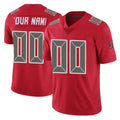 Tuec Custom TB.Buccaneers Red Limited Color Rush Home Game Any Name & Numbers Stitched Jerseys