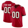 Tuec Custom TB.Buccaneers Red Limited Vapor F.U.S.E. Home Game Any Name & Numbers Stitched Jerseys