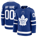 Tuec Custom T.Maple Leafs Blue Home Premium Jerseys