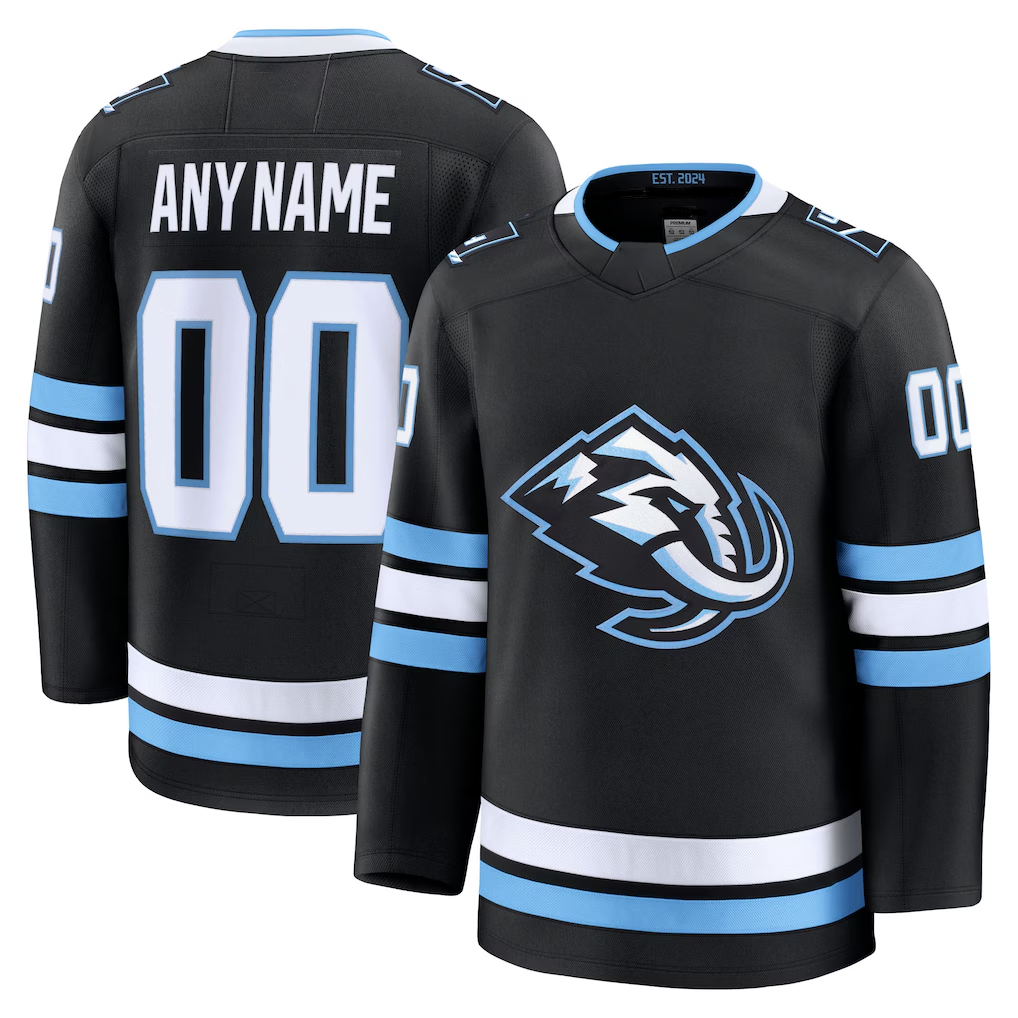 Tuec Custom U.Mammoth Black Home Premium Jerseys
