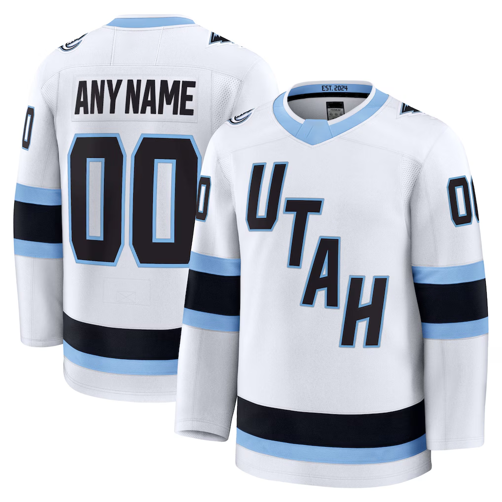 Tuec Custom U.Mammoth White Away Premium Jerseys