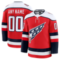 Tuec Custom W.Capitals Red Alternate Premium Jerseys
