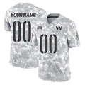 Tuec Custom W.Commanders Arctic Camo Limited Salute To Service Home Game Any Name & Numbers Stitched Jerseys