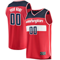 tuec Custom W.Wizards Red Fast Break Replica Jerseys - Icon Edition