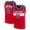 tuec Custom W.Wizards Red Fastbreak Jerseys - Icon Edition