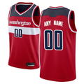 tuec Custom W.Wizards Red Swingman Jerseys - Icon Edition