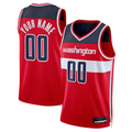 tuec Custom W.Wizards Red Swingman Jerseys - Icon Edition