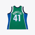 tuec D.Mavericks #41Dirk Nowitzki Mitchell & Ness Swingman Stitched Jerseys 2004